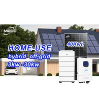 Système d'énergie solaire 20kw Amérique
