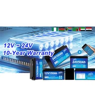 Batteries au lithium modifiées au plomb 12V 12,8V 200AH