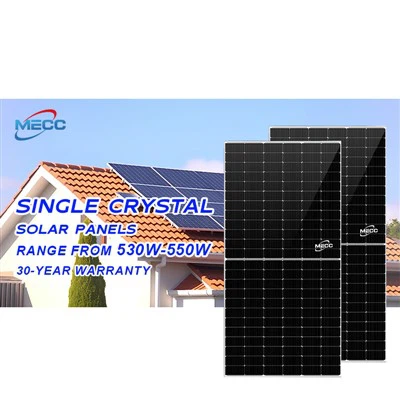 Panneaux solaires mono à performances stables 550w