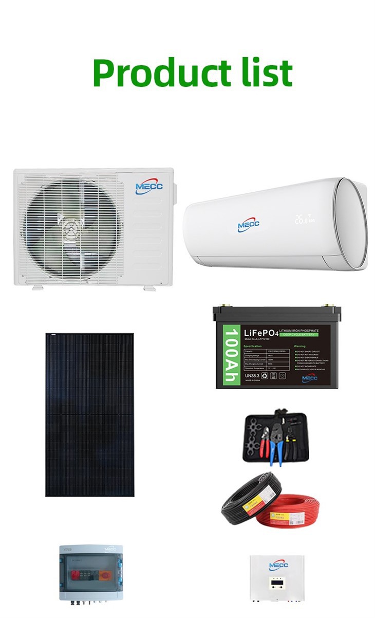 Solar Driven Air Conditioner Green And Energy Efficient Cooling